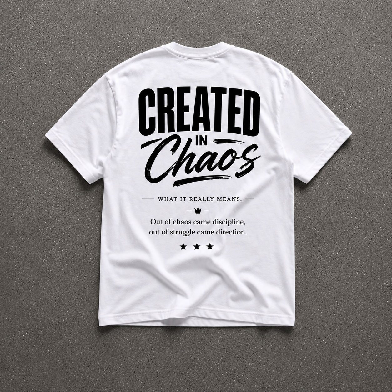 CREATE IN CHAOS
