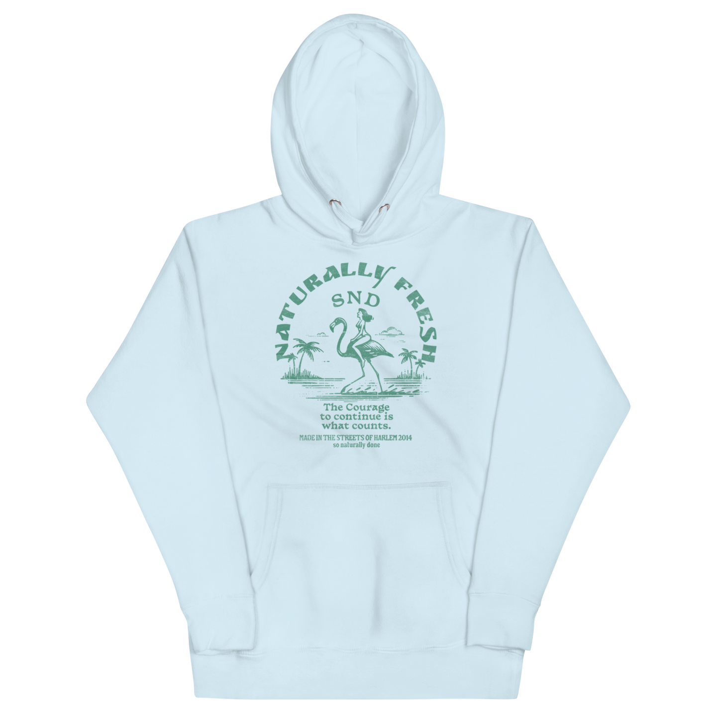 Flamingo Strut Hoodie